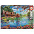 Фото #1 товара EDUCA BORRAS 5000 Pieces House On The Lake Puzzle
