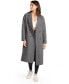 Фото #1 товара Women's Standing Still Belted Coat