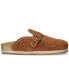 Фото #2 товара Men's Turbach Shearling-Lined Suede Slip-On Clogs