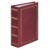 Фото #1 товара Фотоальбом London красный Hama 100 листов 13 х 18 склейка типа Case binding из полиуретана 145 мм