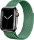 Crong Pasek ze stali nierdzewnej Crong Milano Steel do Apple Watch 38/40/41 mm zielony