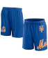 Фото #1 товара Men's Royal New York Mets Clincher Mesh Shorts