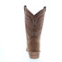 Фото #7 товара Abilene Boots 9147 Womens Brown Leather Slip On Cowboy Western Boots