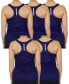 Фото #35 товара Women's Moisture Wicking Racerback Tanks-5 Pack