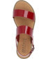 ფოტო #4 პროდუქტის Women's Lavine Double Strap Flat Sandals