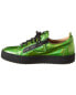 Giuseppe Zanotti May London Leather Sneaker Men's Green 47