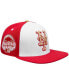 ფოტო #1 პროდუქტის Men's White, Red New York Mets Strawberry Ice Cream Drip Snapback Hat