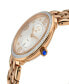 ფოტო #3 პროდუქტის Women's Verona Gold-Tone Stainless Steel Watch 37mm