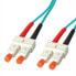 Фото #2 товара LEONI Kerpen LWL-Kbl 50µm OM3 Suhner SC/SC 5m - Cable - 5 m