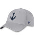 Фото #1 товара Men's Gray Seattle Kraken Secondary Logo Flex Hat