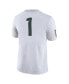 Футболка Nike мужская #1 белая Michigan State Spartans Game Jersey Белый, 3XL - фото #3