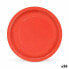 Фото #1 товара Набор посуды Algon Одноразовые Картон Красный 10 Предметы 20 x 20 x 1,5 cm (36 штук)