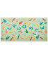 Flash Signature-Print Cotton Beach Towel