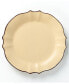 Scalloped Edge 16 Piece Service for 4 Dinnerware Set