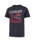 Фото #3 товара Men's Navy Cleveland Guardians Outlast Franklin T-Shirt