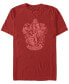 Фото #1 товара Men's Simple Gryffindor Short Sleeve Crew T-shirt