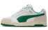 Кеды PUMA Slipstream Low Retro Бело-зеленые 40 - фото #1