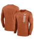 Men's Texas Orange Texas Longhorns 2024 Sideline Velocity Performance Long Sleeve T-Shirt