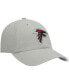 Men's Gray Atlanta Falcons Clean Up Adjustable Hat