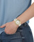ფოტო #5 პროდუქტის Women's Tortona Crystal 2 Hand Quartz White Genuine Leather Watch, 38mm