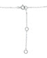 ფოტო #4 პროდუქტის Cubic Zirconia Open Crescent Moon Pendant Necklace, 16" + 2" extender, Created for Macy's