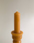 White lotus scented candlestick candle