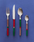 Фото #6 товара Set of cutlery with multicoloured resin handle (set of 4) x collagerie