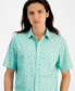 ფოტო #3 პროდუქტის Men's Flamingo State Regular-Fit Stretch Printed Button-Down Poplin Shirt, Created for Macy's