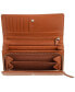 ფოტო #8 პროდუქტის Women's Croco Collection RFID Secure Clutch Wallet