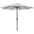 Фото #1 товара Садовый зонт Ideanature Gerader runder Ampelschirm 2,5 м (ослепительно-белый)