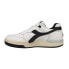 Diadora B.560 Used Italia Lace Up Mens Black, White Sneakers Casual Shoes 17942 6.5 - фото #3