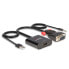 Фото #5 товара Lindy VGA & Audio to HDMI Converter - VGA (D-Sub) + 3.5mm - HDMI + USB - Male - Female - Straight - Straight