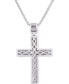 Фото #2 товара Подвеска Macy's Diamond Cross 22