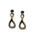 ფოტო #1 პროდუქტის Women's Block Drop Earrings