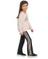 Фото #2 товара Little & Toddler Girls Long-Sleeve T-Shirt & Flare Pants, 2 Piece Set