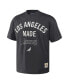 Фото #3 товара Men's NBA x Anthracite Los Angeles Lakers Heavyweight Oversized T-shirt