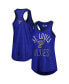 Women's Royal St. Louis Blues First Base Racerback Scoop Neck Tank Top