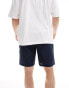 Brave Soul chino shorts with elasticated waist in navy