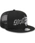 Фото #1 товара Men's Black San Francisco Giants Street Trucker 9FIFTY Snapback Hat