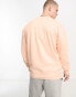 Fila unisex Trev sweatshirt with seam detail in apricot Оранжевый, L - фото #2