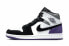 Фото #3 товара Кроссовки Nike Air Jordan 1 Mid SE Purple (Белый, Черный)
