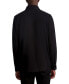 Men's Ribbed Long Sleeve Knit with Snap Buttons and Chest Pockets Shirt Jacket