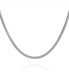 Фото #1 товара Vince Camuto silver-Tone Classic Snake Chain Necklace, 18" + 2" Extender