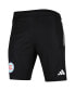 ფოტო #3 პროდუქტის Men's Black Chicago Fire 2023 On-Field AEROREADY Training Shorts