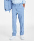 Фото #1 товара Brooks Brothers Big Boys Classic Fit Machine Washable Linen Dress Pants