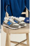 Фото #6 товара 500 Gri Mavi Beyaz Erkek Sneaker Spor Ayakkabı Gm500ıws