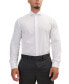 ფოტო #3 პროდუქტის Men's Modern Spread Collar Textured Fitted Shirt