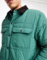 Фото #4 товара Cotton On workwear puffer jacket with contrast cord collar