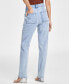 Фото #2 товара Women's Straight Cargo Jeans, Created for Macy's