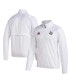 Men's White Texas A&M Aggies Sideline AEROREADY Raglan Sleeve Quarter-Zip Jacket